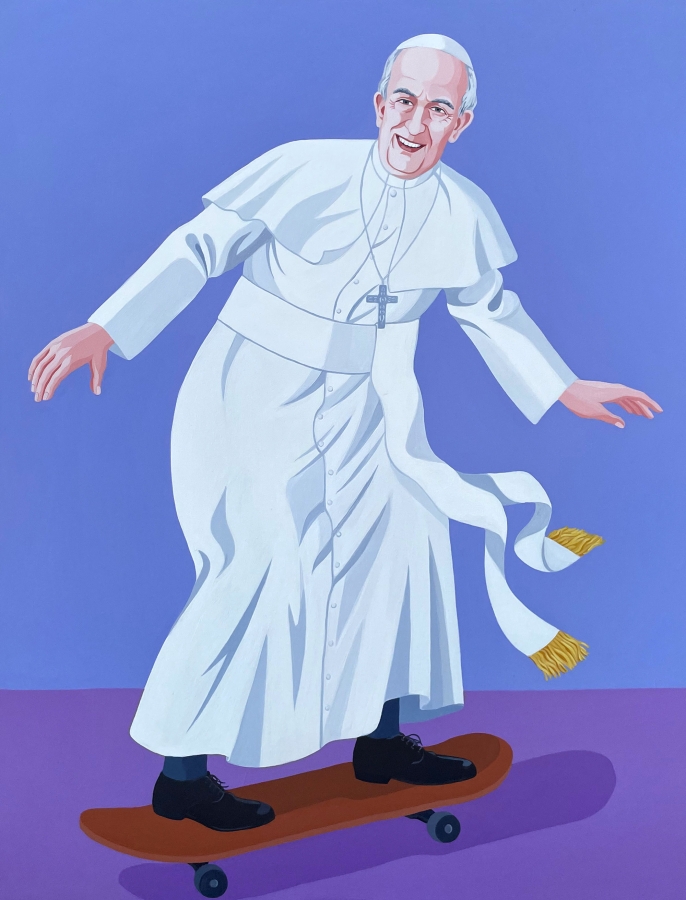 Skate Pope - Giuseppe veneziano